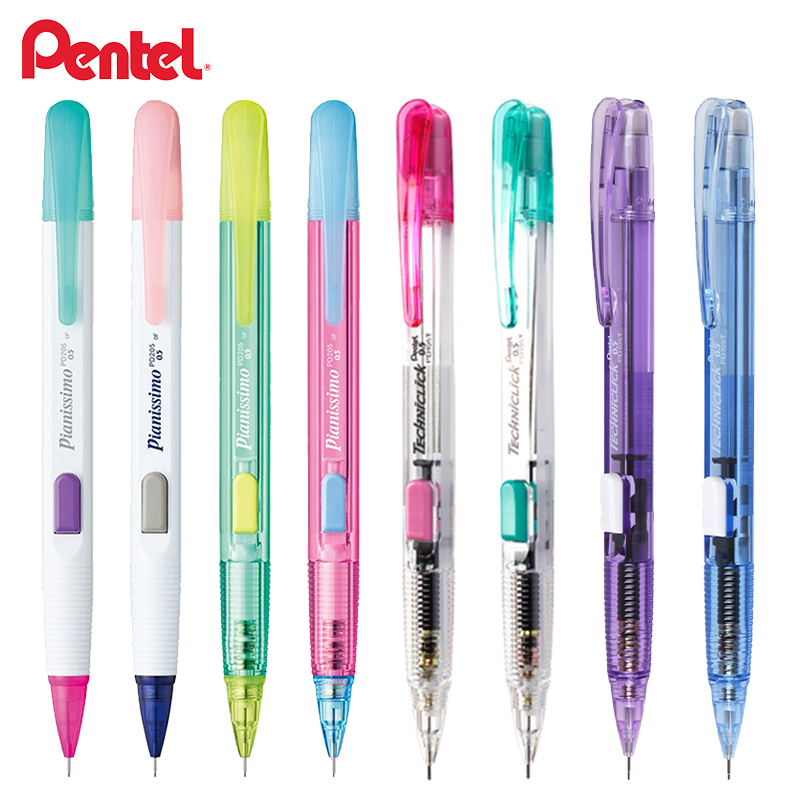 Staedtler Pencil Lumocolor - 日本ぺんてるシャープペンシル PD105T サイドプッシュマルチカラー 0.5 ミリメートル高価値少ない鉛破損子供鉛筆 papeterie