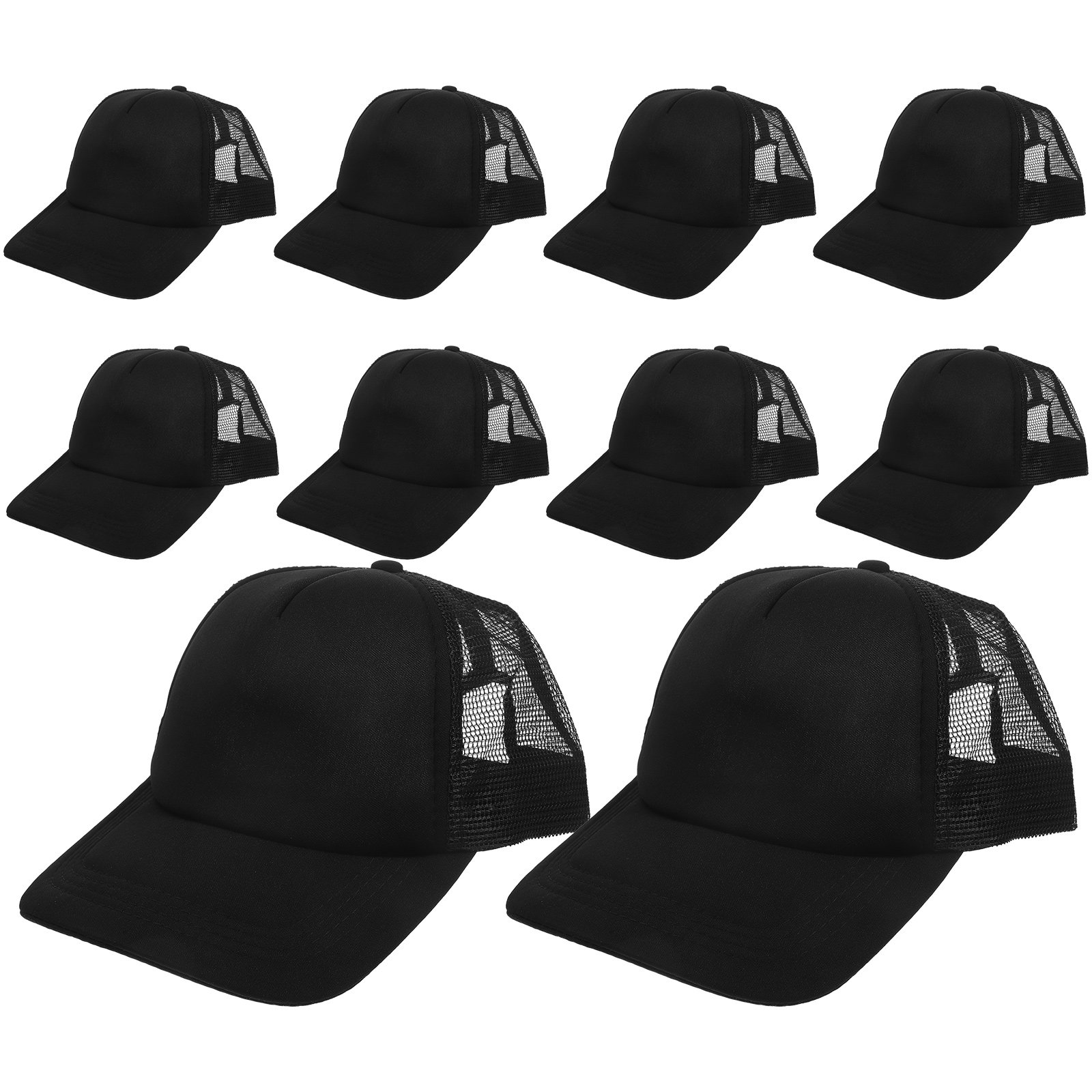 10個入り 無地メッシュ野球帽 昇華プリント用 DIYカスタ - Hat Sublimation Blank のレビューと価格