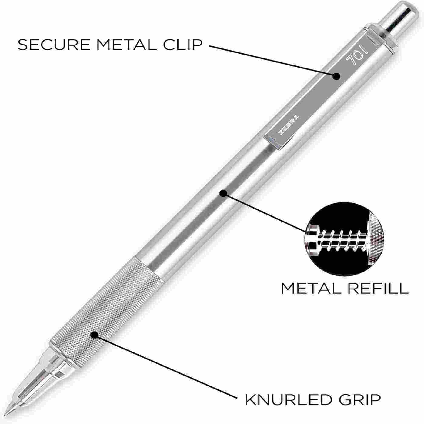 日本ゼブラ F-701 402 G-301 ステンレス鋼金属 - Zebra Pen F-301 のレビューと価格