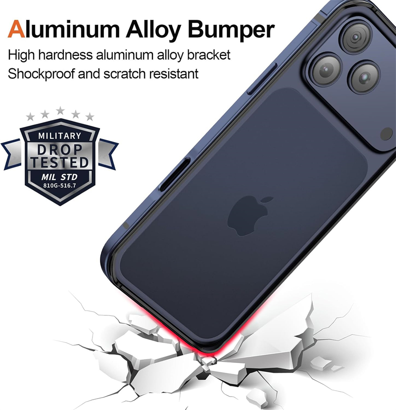 アルミメタルバンパースリムケース iPhone Air 17 - Metal Photo Panel のレビューと価格