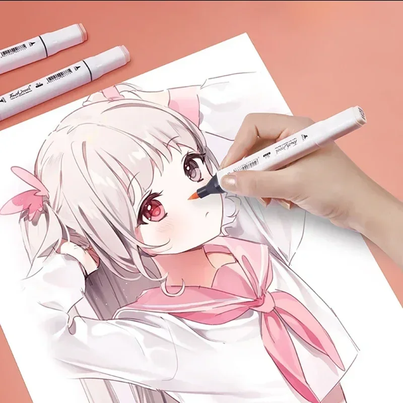 6/12/24/30 色の肌のトーンデュアルヘッドマーカーセ - Copic Marker Sketch のレビューと価格