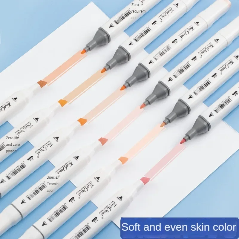 6/12/24/30 色の肌のトーンデュアルヘッドマーカーセ - Copic Marker Sketch のレビューと価格