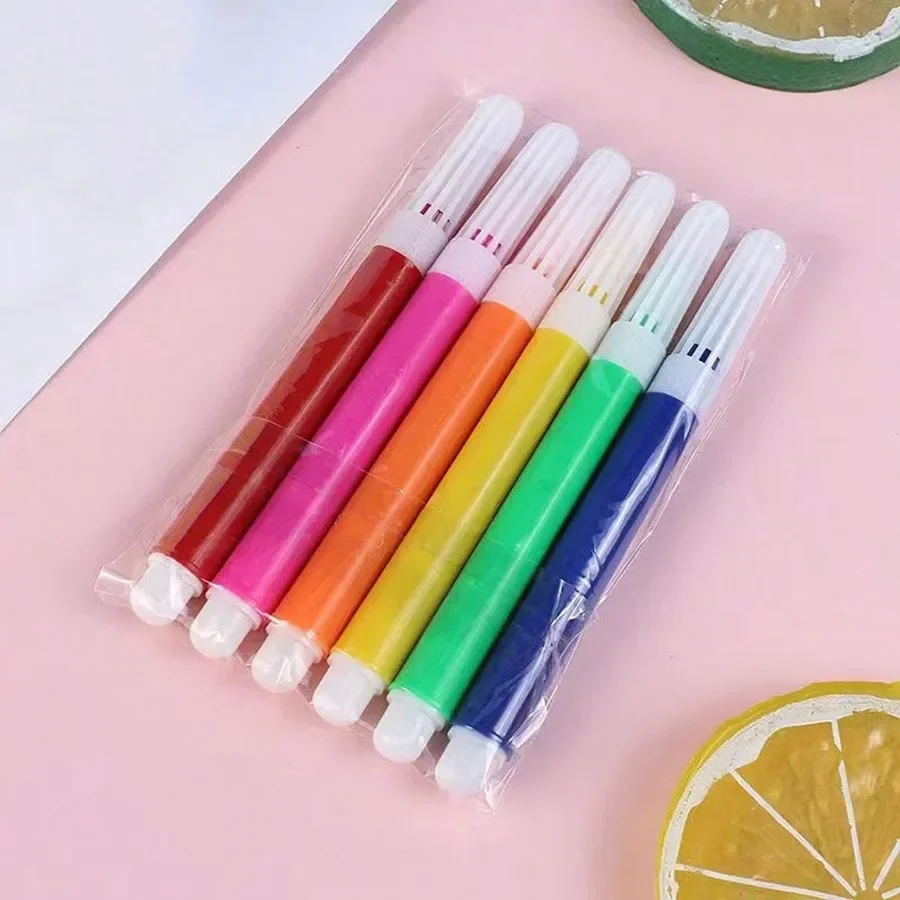 4-24 パック 6 色水彩ペンミニ描画マーカー不織布落書き - Copic Marker Sketch のレビューと価格