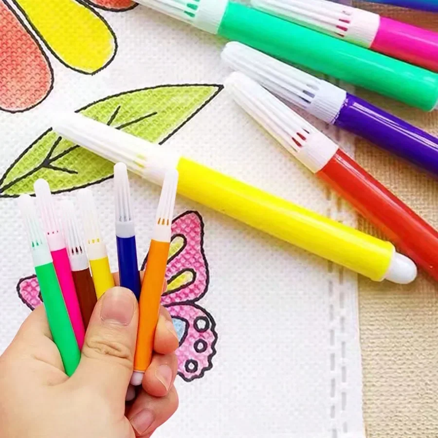 4-24 パック 6 色水彩ペンミニ描画マーカー不織布落書き - Copic Marker Sketch のレビューと価格