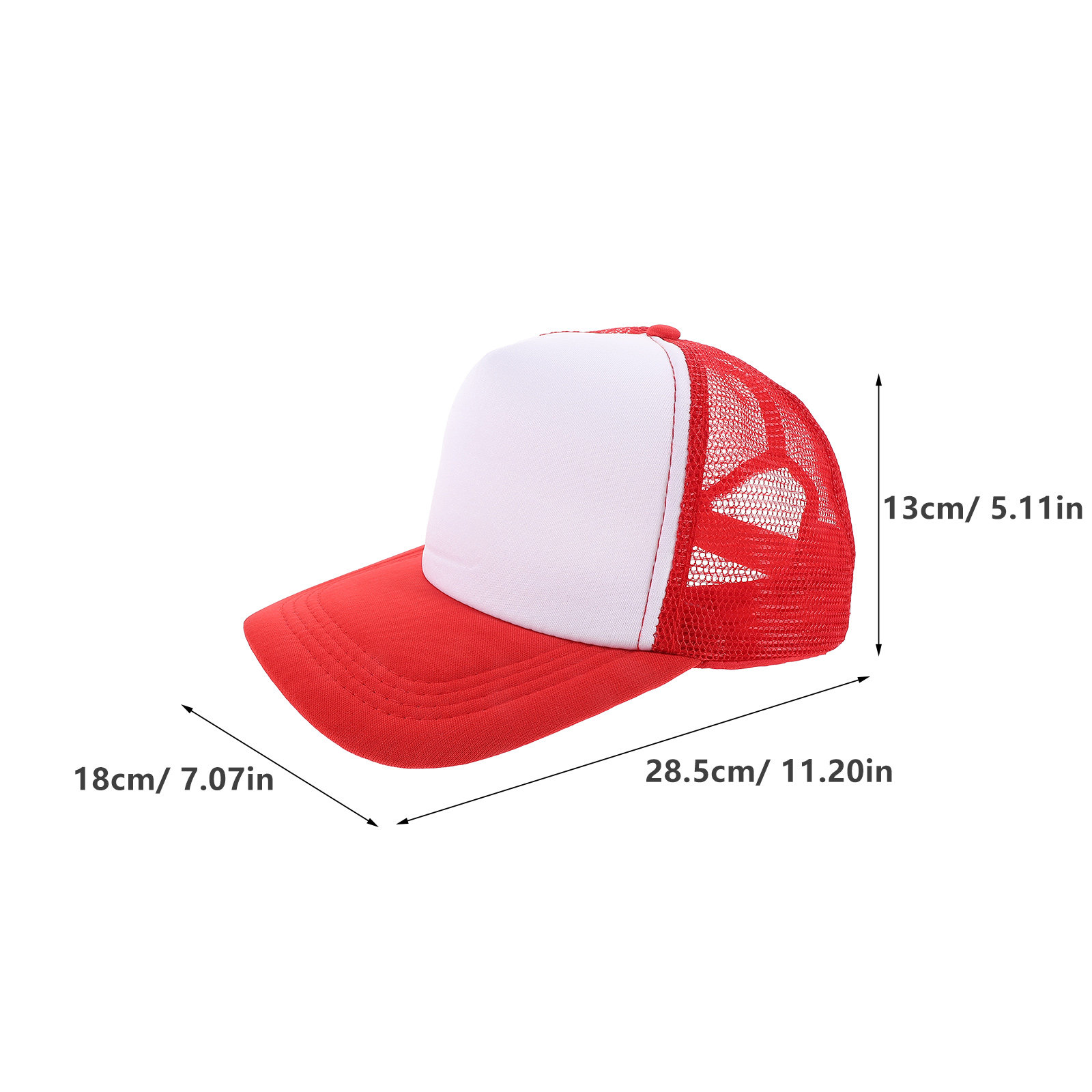 10個入り 無地野球帽 メッシュデザイン DIY昇華プリント - Hat Sublimation Blank のレビューと価格
