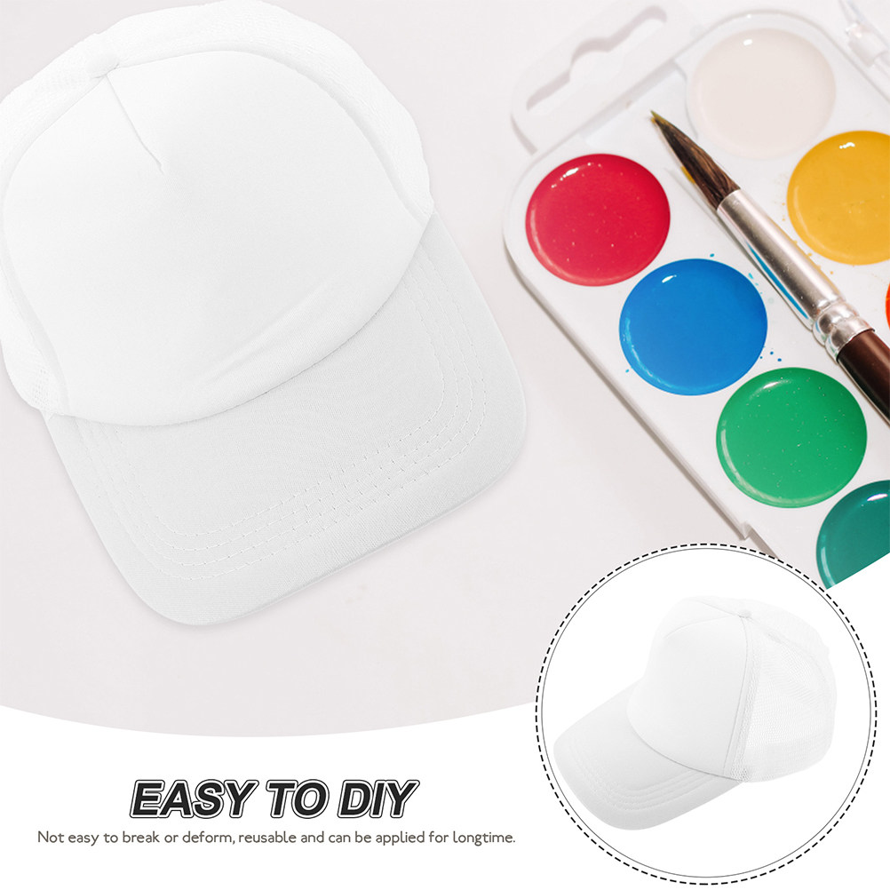 5個入り 無地メッシュ野球帽 DIY印刷可能昇華キャップ ポ - Hat Sublimation Blank のレビューと価格
