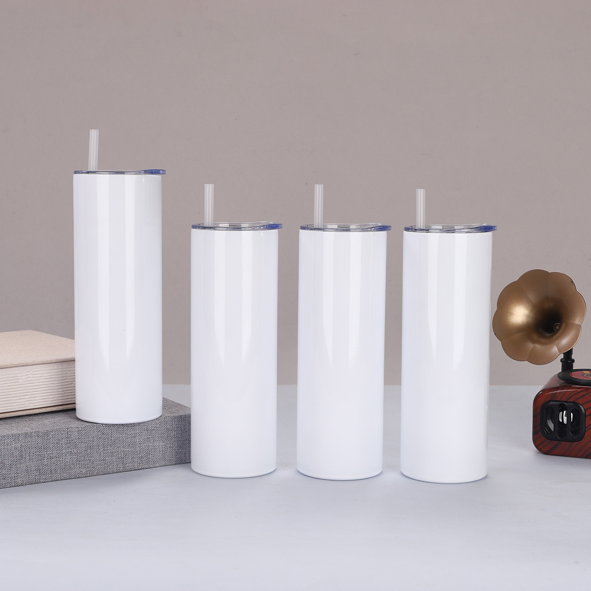 20オンスのストレートカップ、304ステンレス鋼製二重壁真空 - Water Bottle Blank のレビューと価格