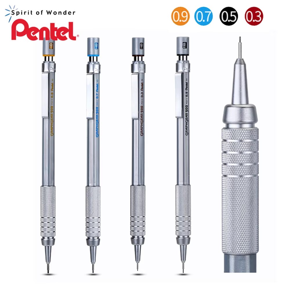 1pc ペンテルグラフギア 500 製図用シャープペンシルエ - Pentel Pen Graphgear のレビューと価格